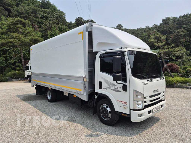 이스즈 엘프 3.5톤 광폭 윙바디 숏캡(일반캡, 표준캡) 2