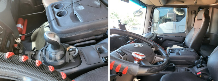 현대 메가트럭 와이드캡 300 후축 윙바디 7.5톤 오토 8