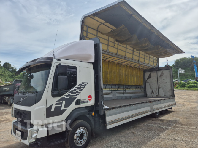 볼보 FL 280 후축 윙바디 7.5톤 오토 12