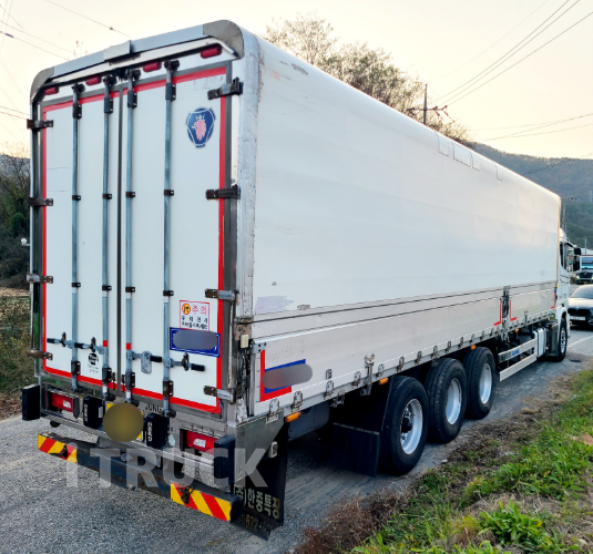 스카니아 G 410 후축 윙바디 21톤 오토 2