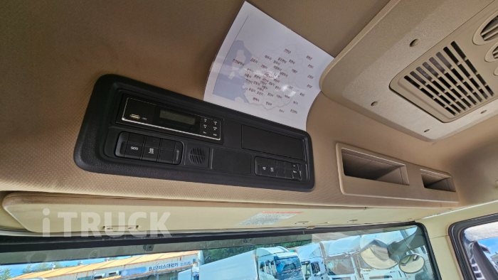 현대 엑시언트 540 앞축 카고 25톤 오토 리타더 13