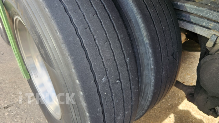 현대 엑시언트 540 앞축 카고 25톤 오토 리타더 8