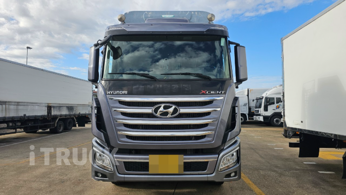 현대 엑시언트 540 앞축 카고 25톤 오토 리타더 1