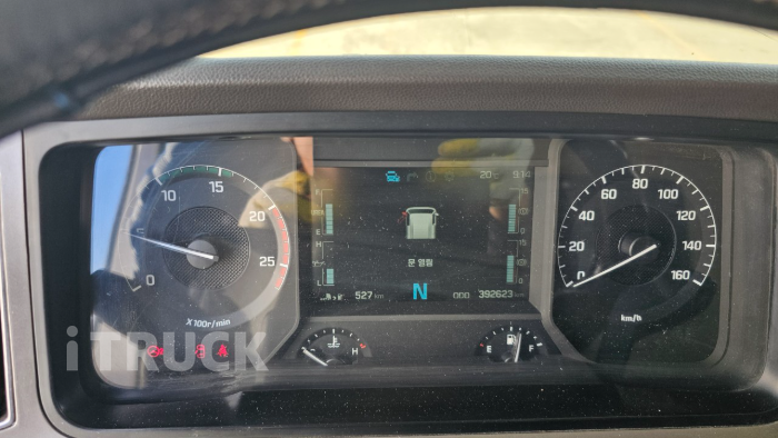 현대 엑시언트 540 앞축 카고 25톤 오토 리타더 16