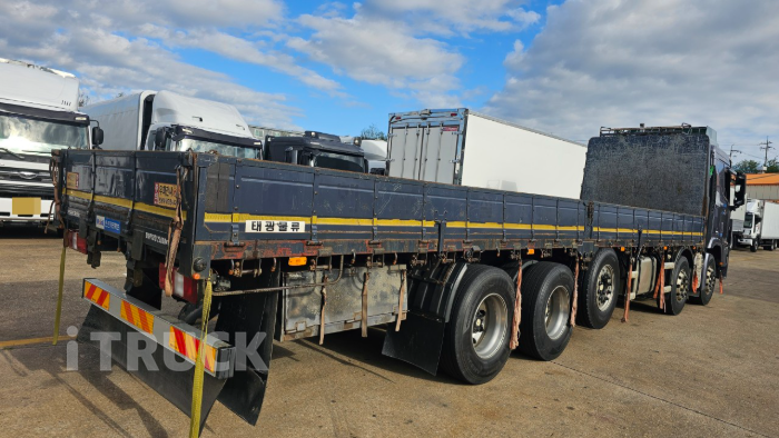 현대 엑시언트 540 앞축 카고 25톤 오토 리타더 4