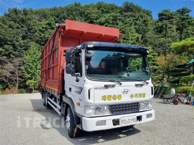 현대 메가트럭 집게차 280 5톤 수동 없음(순정)