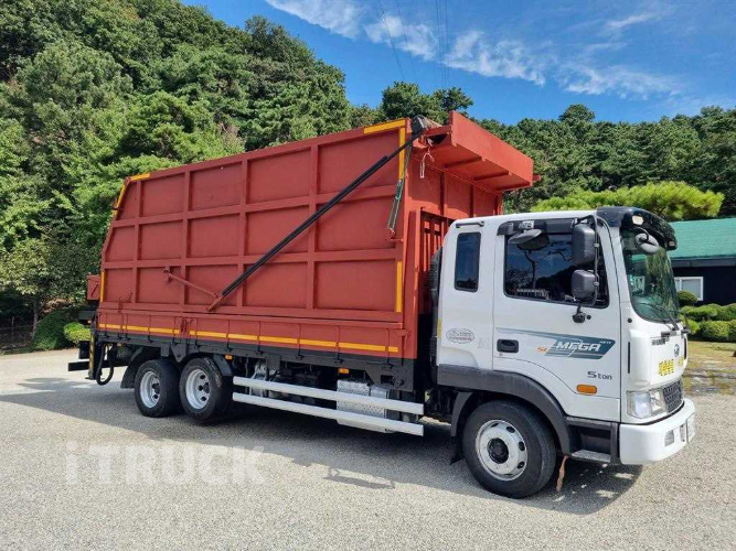 현대 메가트럭 집게차 280 5톤 수동 없음(순정) 2