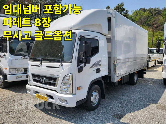 현대 올뉴마이티 3.5톤 광폭 윙바디 슈퍼캡 0