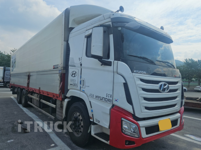 현대 엑시언트 430 십바리 윙바디 14톤 오토 1