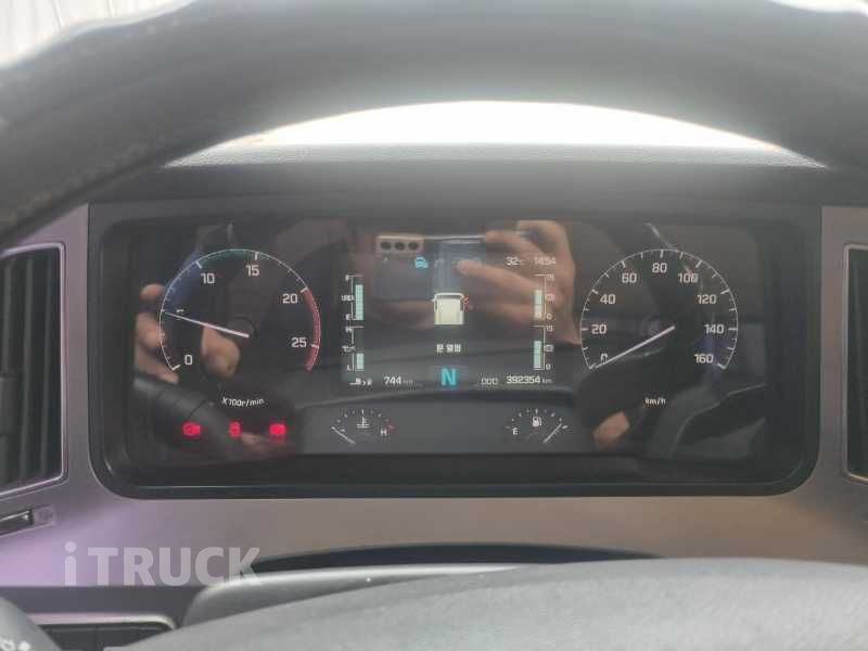 현대 엑시언트 앞축 카고 23.5톤 오토 리타더 14