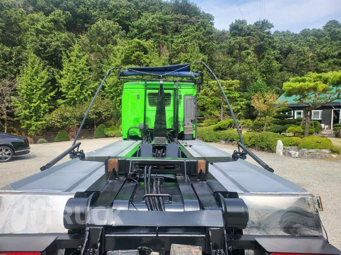 현대 엑시언트 암롤 520 24톤 수동 앞축 5