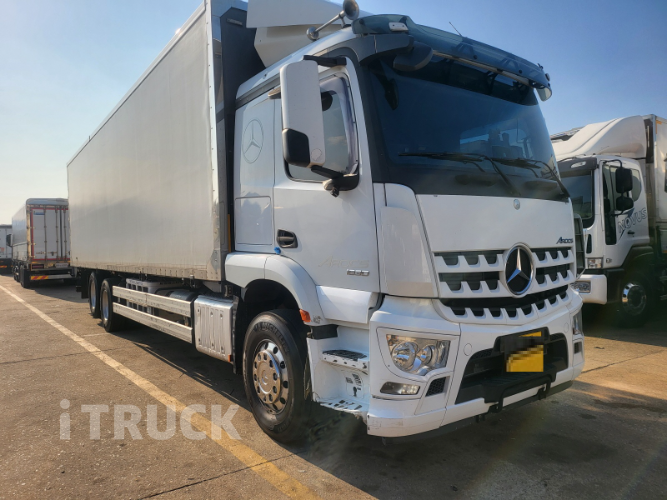 벤츠 아록스 299 후축 냉장 컨테이너탑 4.5톤 오토 2