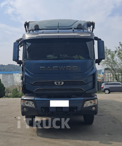 타타대우 우드칩 25톤 480 후축 무빙워크(워킹카) 오토