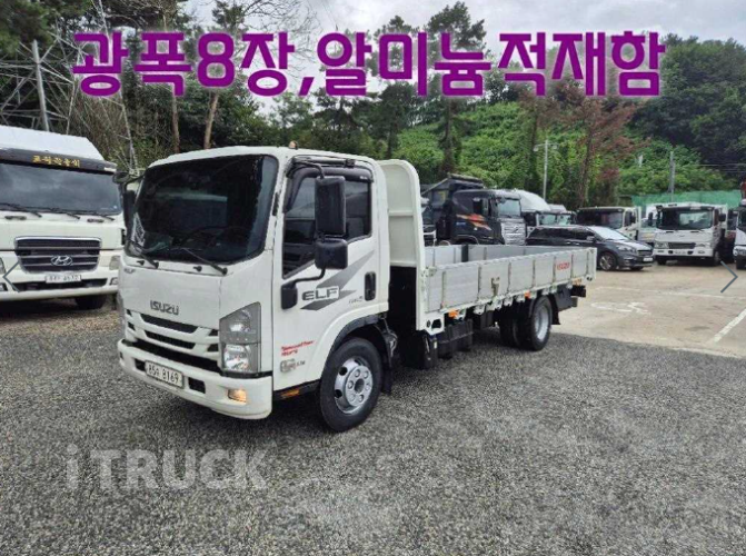 이스즈 엘프 3.5톤 광폭 카고 슬리퍼캡(더블캡, 크루캡)