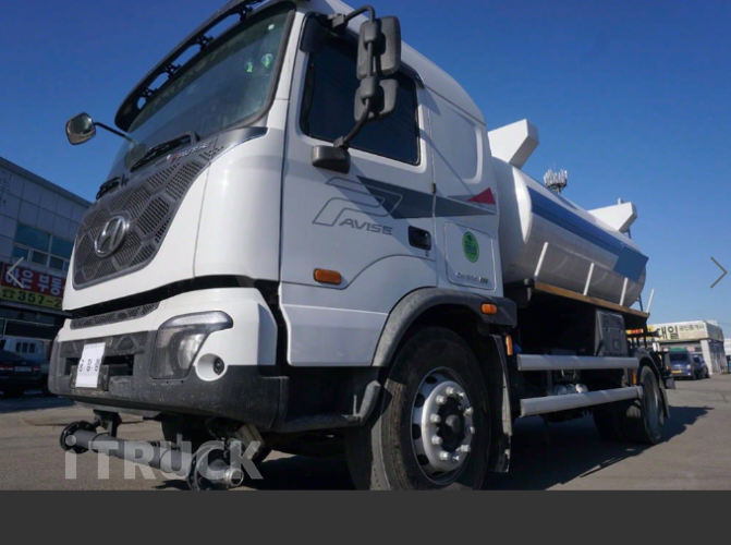 현대 살수차 파비스 9,500L 수동 9