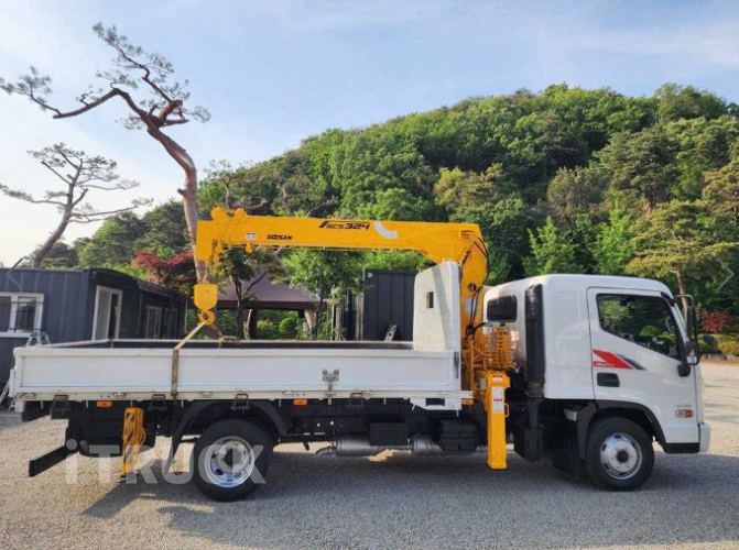 현대 카고크레인 수산중공업 올뉴마이티 3.5톤 3