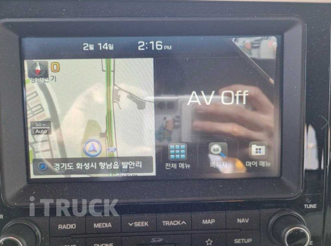 현대 카고크레인 수산중공업 22.6m 파비스 5톤 16