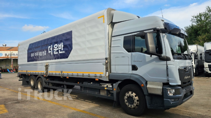 만 TGM 320 후축 윙바디 9.5톤 오토