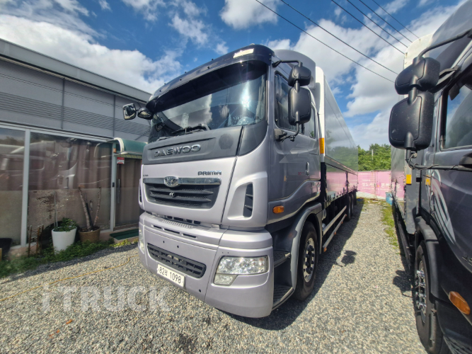 타타대우 프리마 410 십바리 윙바디 14톤 오토 2