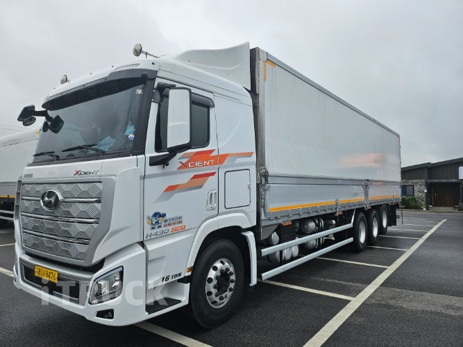 현대 엑시언트 프로 430 후축 윙바디 16톤 오토 0