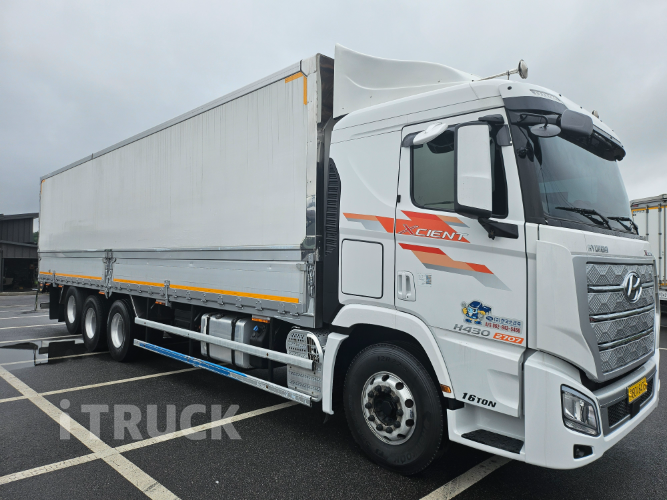 현대 엑시언트 프로 430 후축 윙바디 16톤 오토 1