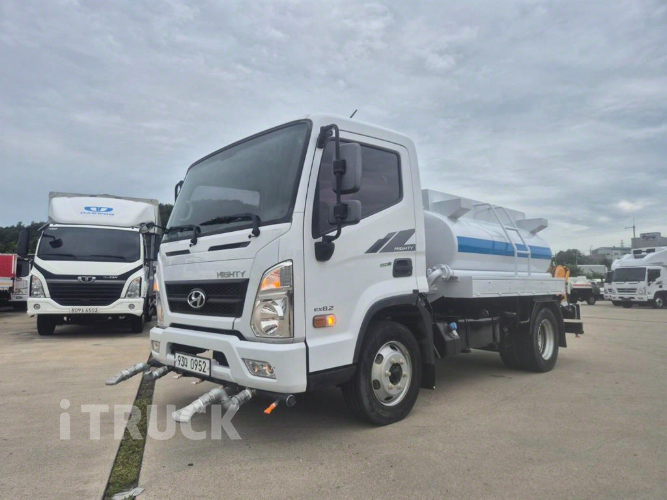 현대 살수차 올뉴마이티 스텐탱크 3,000L 수동 2