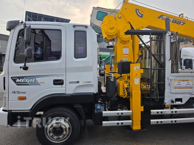 현대 카고크레인 없음(순정) 메가트럭 5톤 6