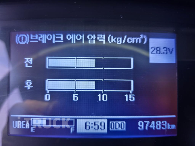 현대 카고크레인 없음(순정) 메가트럭 5톤 18