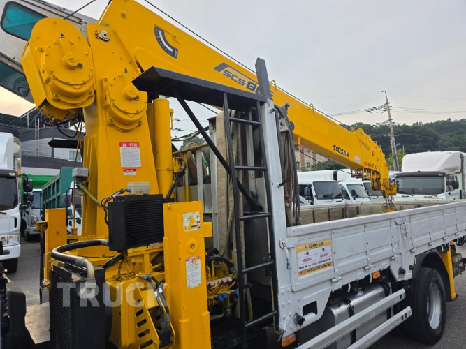 현대 카고크레인 없음(순정) 메가트럭 5톤 11