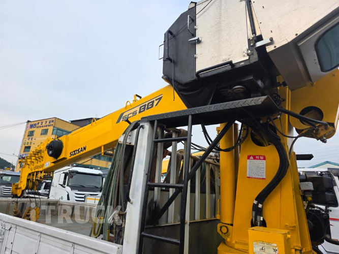 현대 카고크레인 없음(순정) 메가트럭 5톤 10