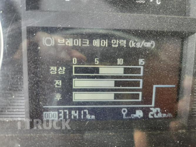 현대 트라고 집게차 380 11.5톤 유압방통 수동 히아브14000 13