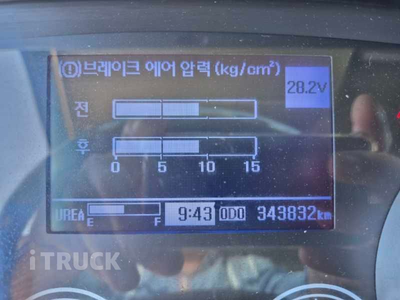 현대 메가트럭 280 후축 윙바디 4.5톤 수동 8