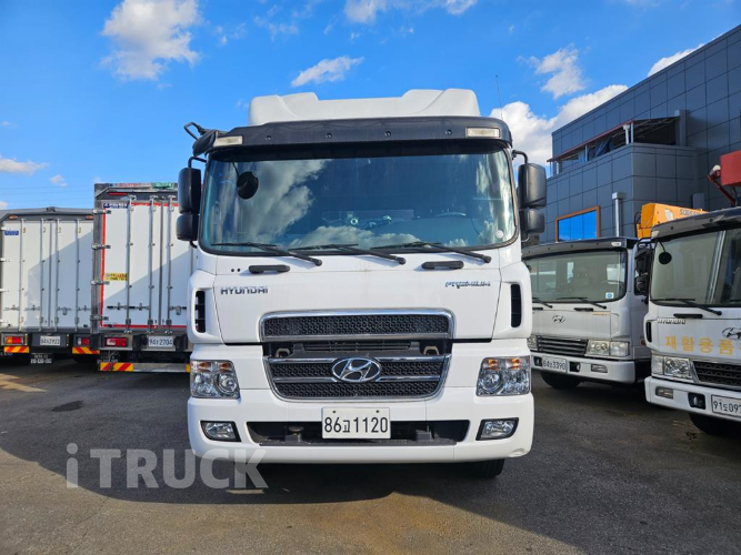 현대 메가트럭 와이드캡 300 후축 냉동탑 4.5톤 수동 2