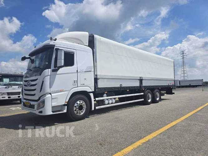 현대 엑시언트 430 십바리 윙바디 14톤 오토 4