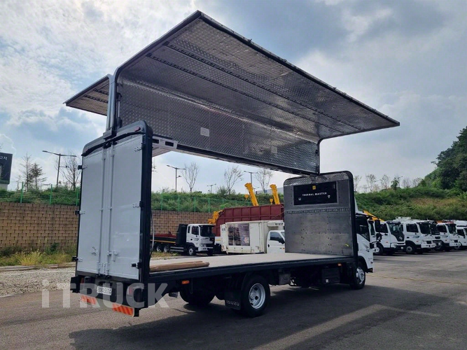 이스즈 엘프 3.5톤 광폭 윙바디 숏캡(일반캡, 표준캡) 1