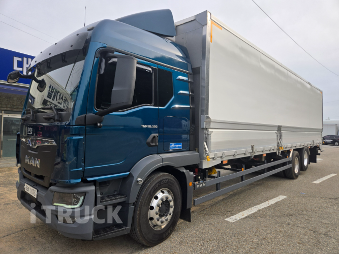 만 TGM 320 후축 윙바디 13톤 오토