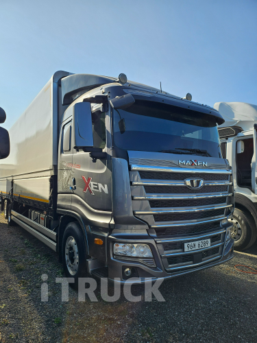 타타대우 맥쎈 320 후축 냉장윙 8.5톤 오토