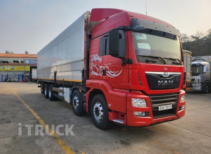 만 TGS 500 후축 상승윙바디 25톤 오토 리타더 0