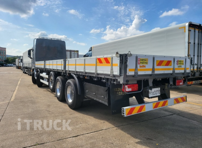 타타대우 맥쎈 570 앞축 카고 25톤 오토 리타더 5