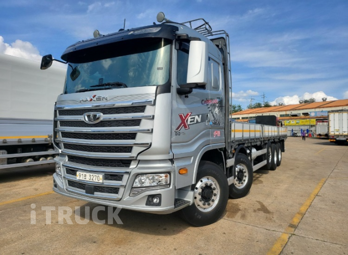 타타대우 맥쎈 570 앞축 카고 25톤 오토 리타더 2