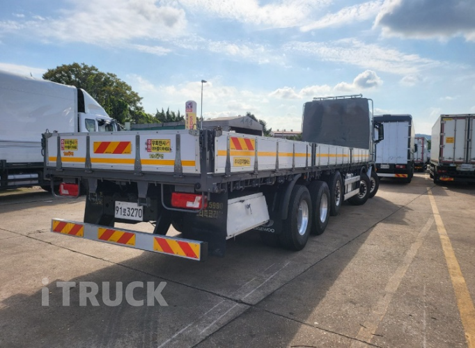 타타대우 맥쎈 570 앞축 카고 25톤 오토 리타더 4