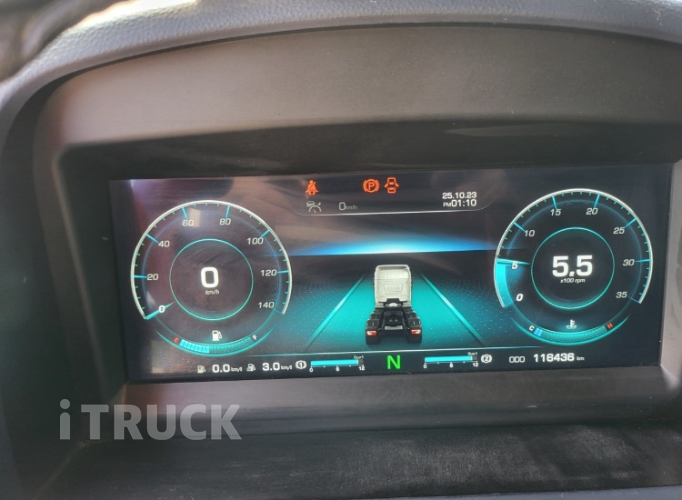 타타대우 맥쎈 570 앞축 카고 25톤 오토 리타더 17