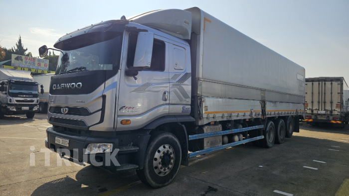 타타대우 프리마 420 후축 상승윙바디 16톤 오토