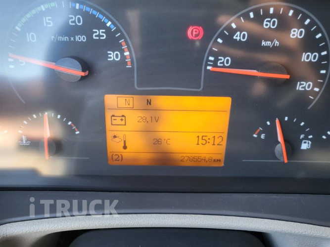 볼보 FL 280 단바리 냉동윙 4.5톤 오토 12