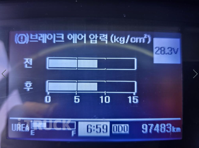 현대 카고크레인 수산중공업 메가트럭 5톤 17