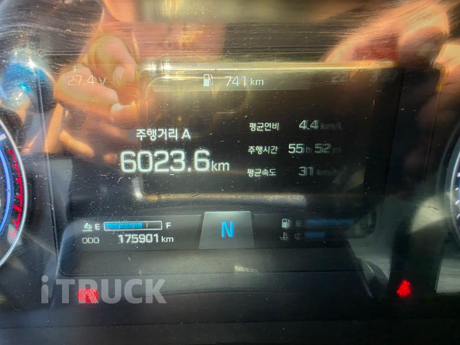 현대 파비스 300 후축 카고 7.5톤 오토 4