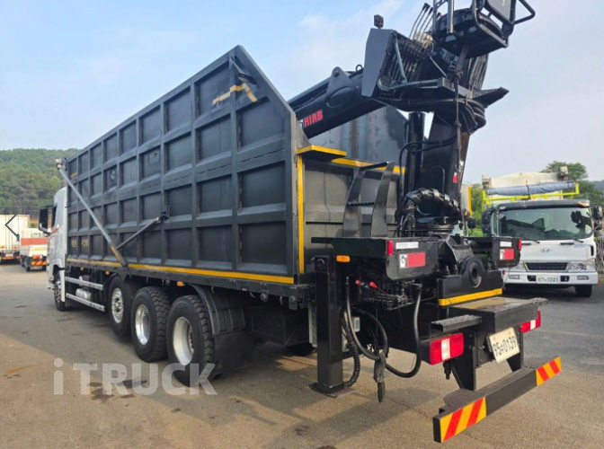 현대 엑시언트 집게차 430 14톤 수동 없음(순정) 4