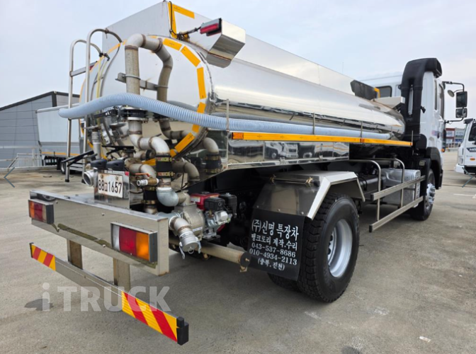 현대 살수차 트라고 스텐탱크 8,000L 오토 3
