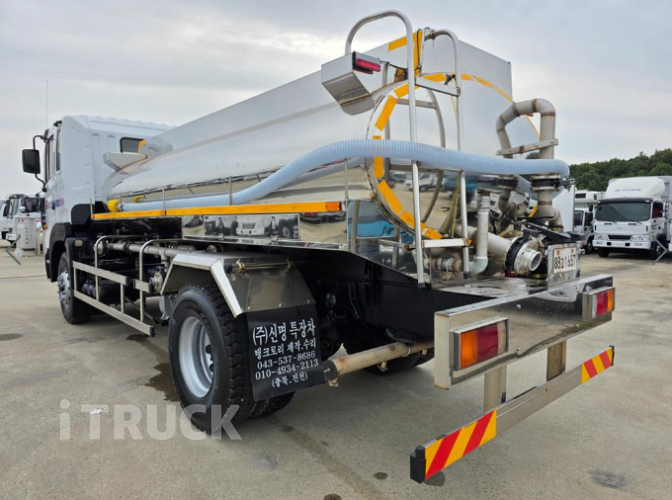현대 살수차 트라고 스텐탱크 8,000L 오토 4