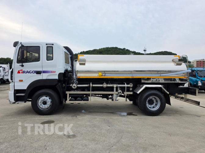 현대 살수차 트라고 스텐탱크 8,000L 오토 5